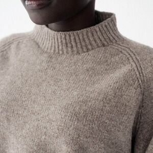 BASERANGE Soar Sweater - Arles Merino Wool | grey | nwt